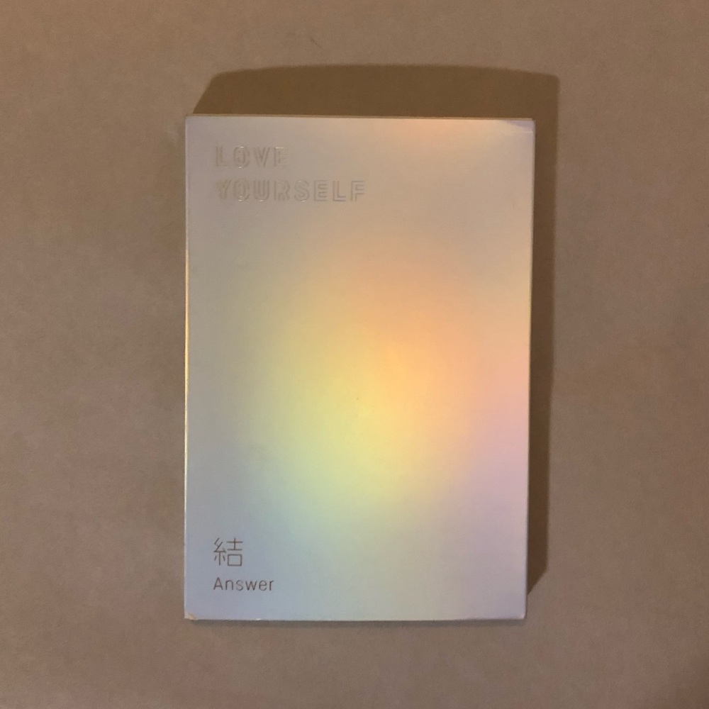 BTS LOVE YOURSELF ANSWER VERSION S WITH PHOTOCARD